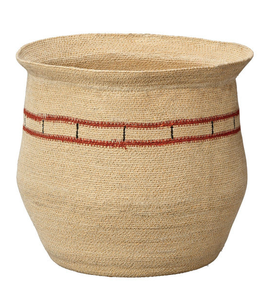 Jamie Young Silkworm Seagrass Basket DECORATIVE BASKETS + BOXES