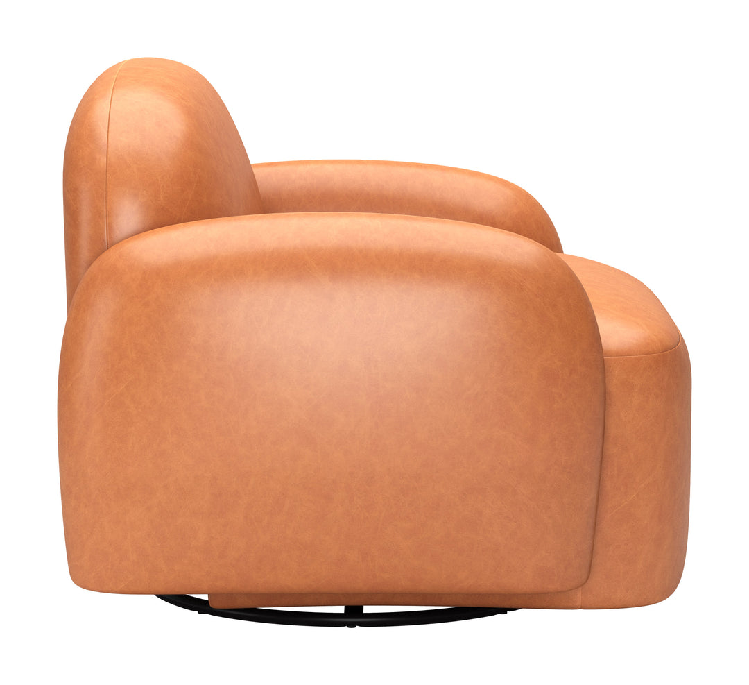 Cleo Swivel Chair Brown - 110892