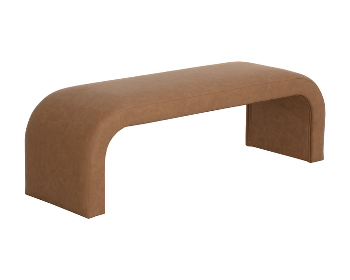 Nahara Bench - Milliken Cognac