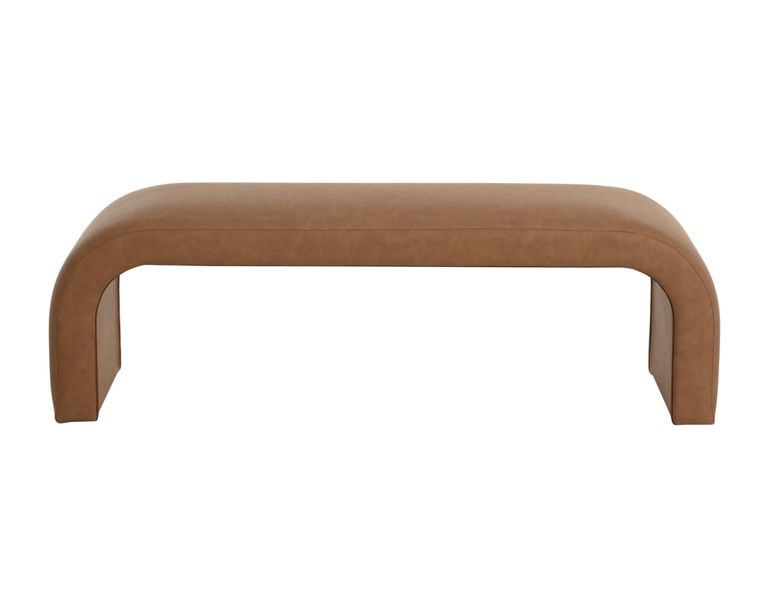 Nahara Bench - Milliken Cognac