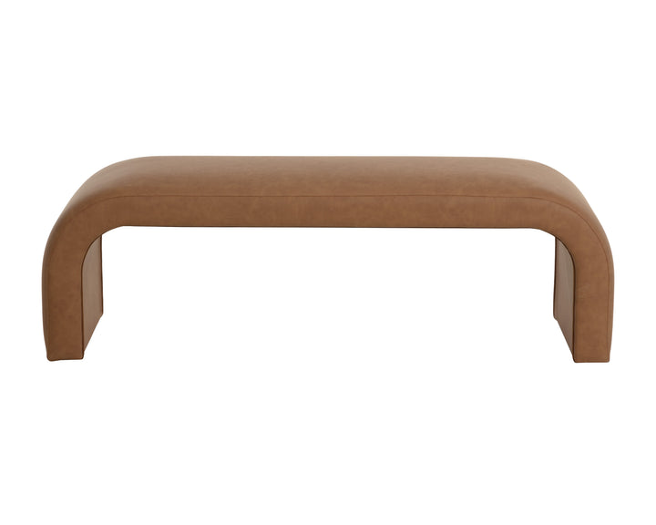 Nahara Bench - Milliken Cognac