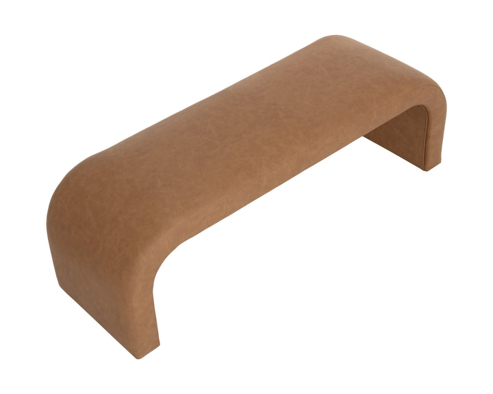 Nahara Bench - Milliken Cognac