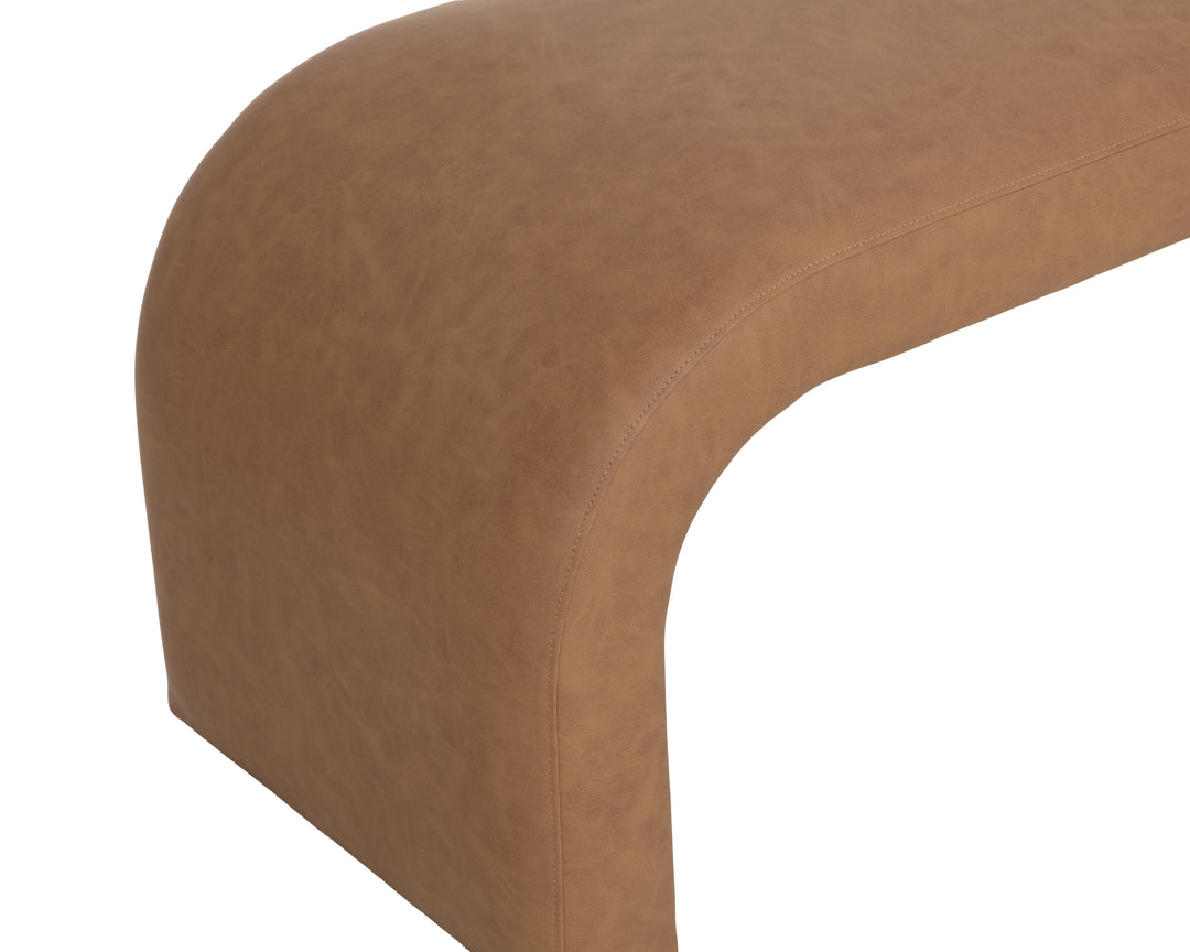 Nahara Bench - Milliken Cognac