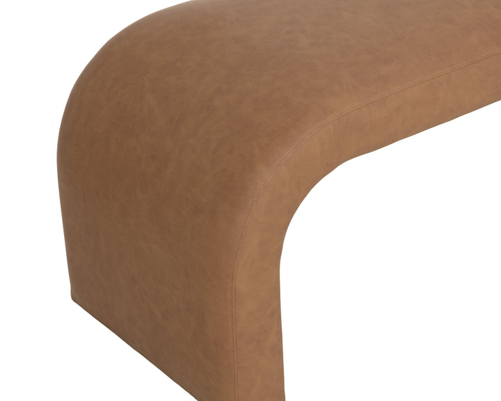 Nahara Bench - Milliken Cognac