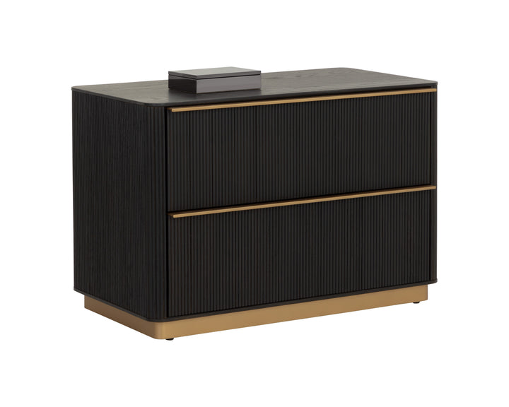 Kalla Nightstand - Large - Charcoal