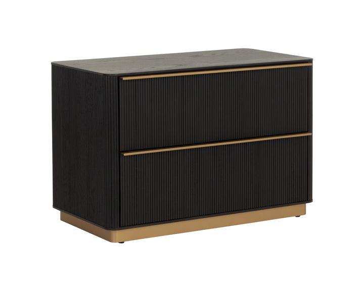 Kalla Nightstand - Large - Charcoal