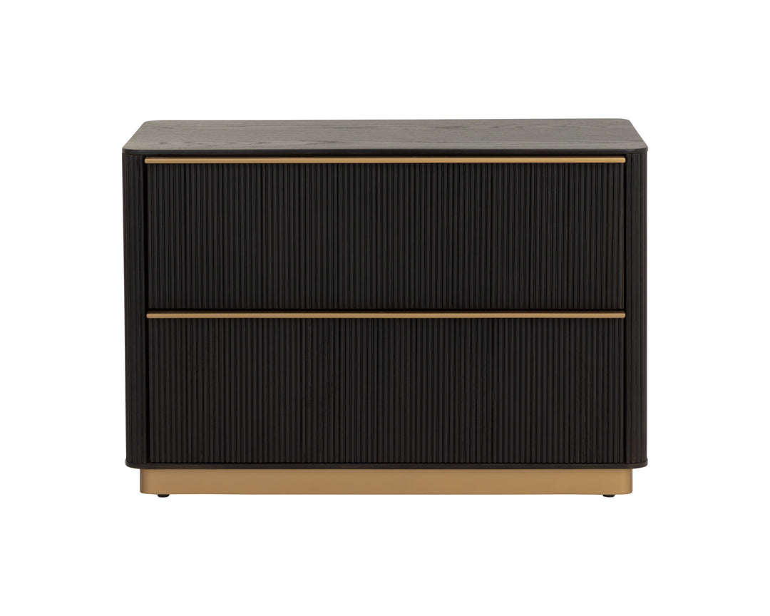 Kalla Nightstand - Large - Charcoal