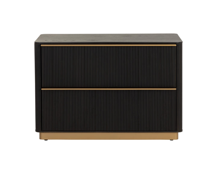 Kalla Nightstand - Large - Charcoal