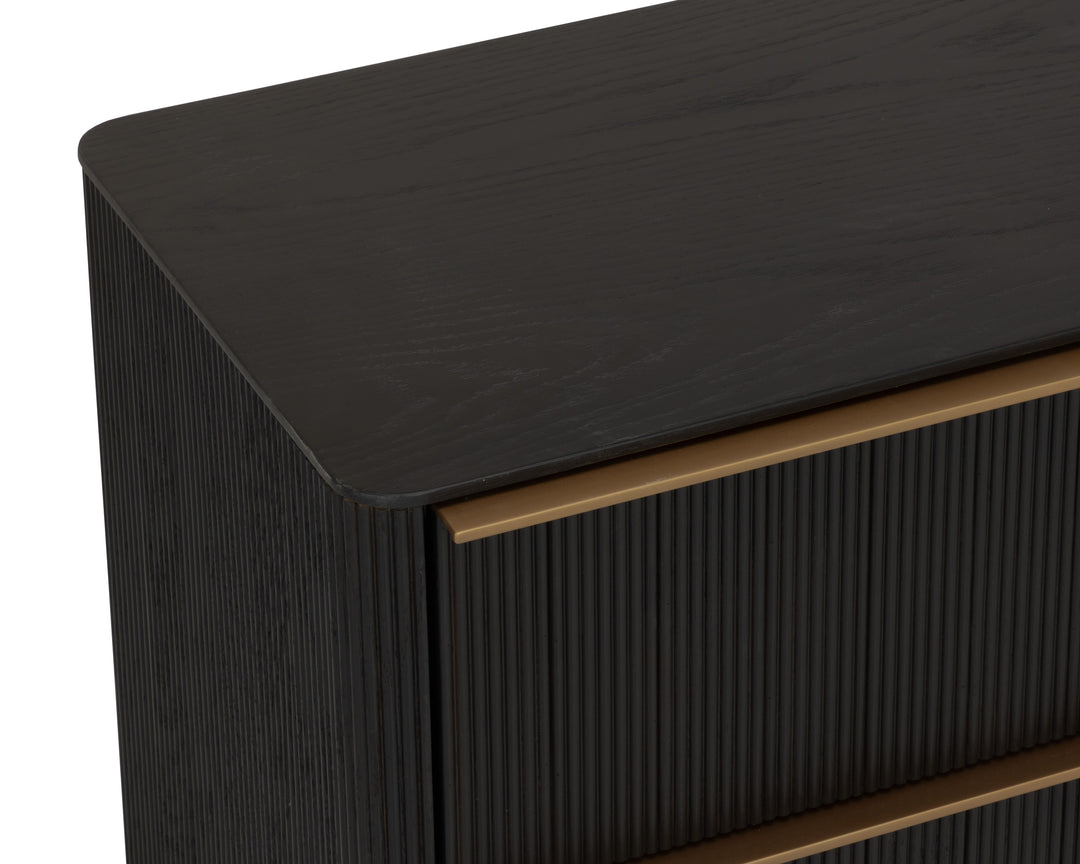 Kalla Nightstand - Large - Charcoal