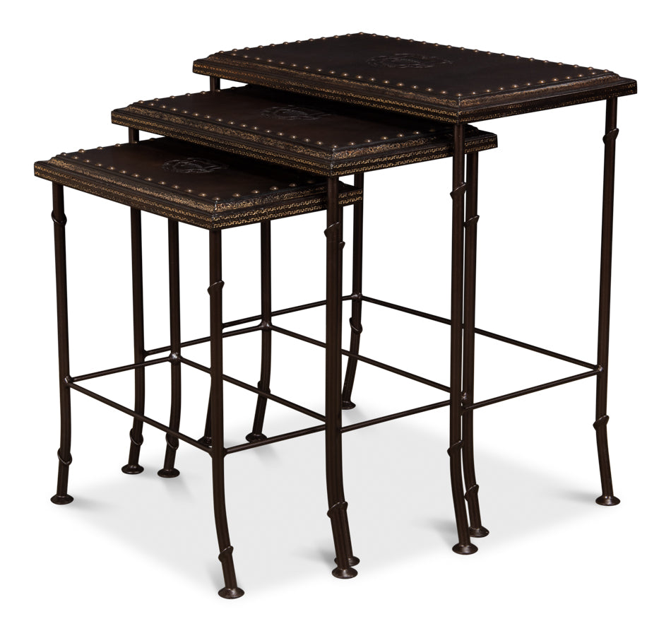 American Home Furniture | Sarreid - Noble Nesting Tables - Set Of 3