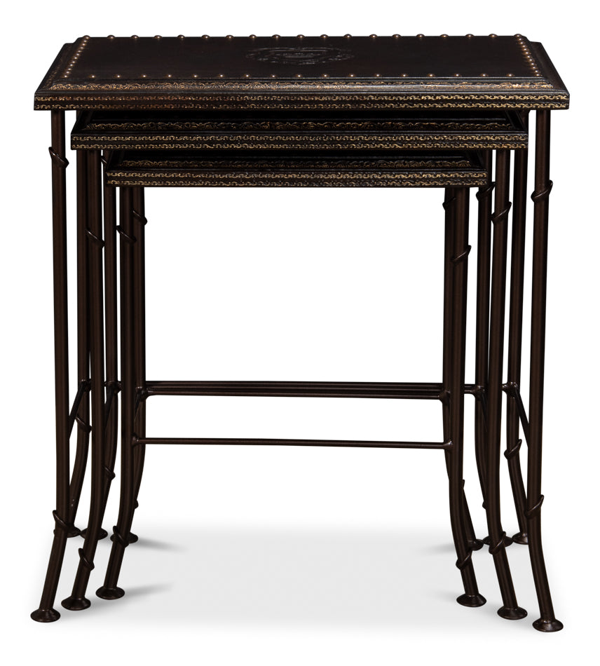 American Home Furniture | Sarreid - Noble Nesting Tables - Set Of 3