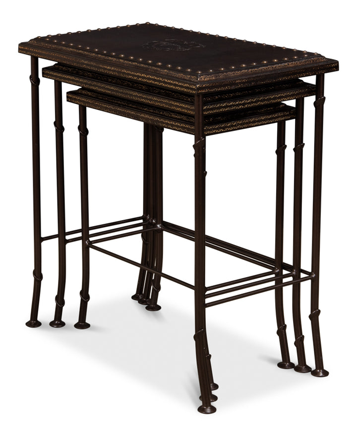 American Home Furniture | Sarreid - Noble Nesting Tables - Set Of 3