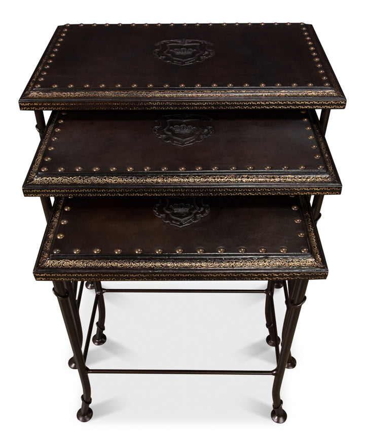 American Home Furniture | Sarreid - Noble Nesting Tables - Set Of 3