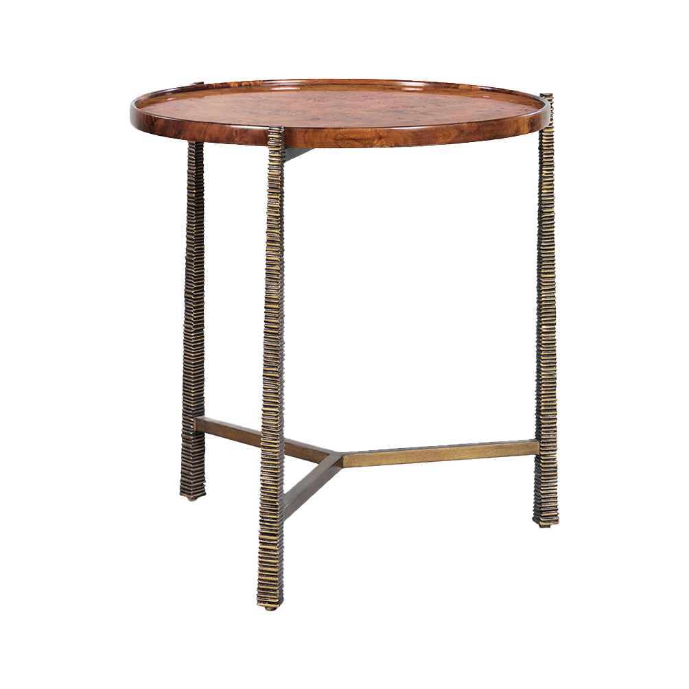 American Home Furniture | Oliver Home - Reston Side Table Large