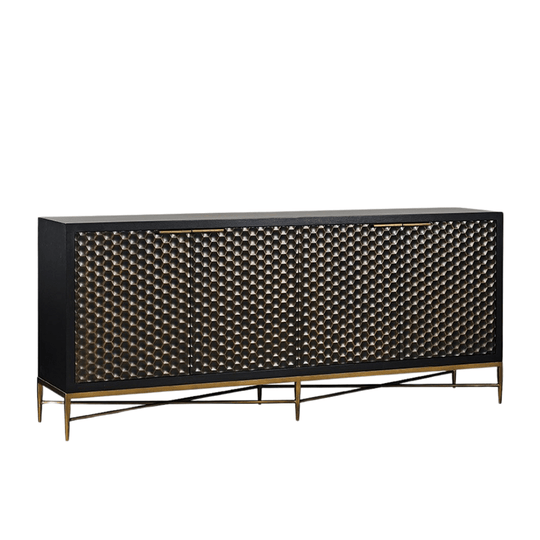 Oliver Home Honeycomb Sideboard SIDEBOARDS + CREDENZAS