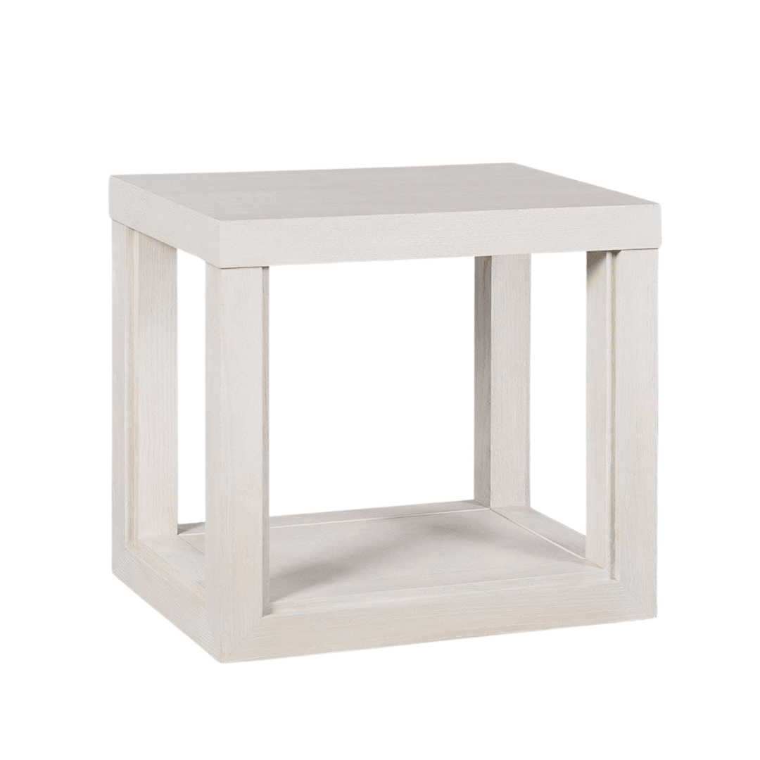 Oliver Home Horizon Side Table W/Shelf ACCENT TABLES