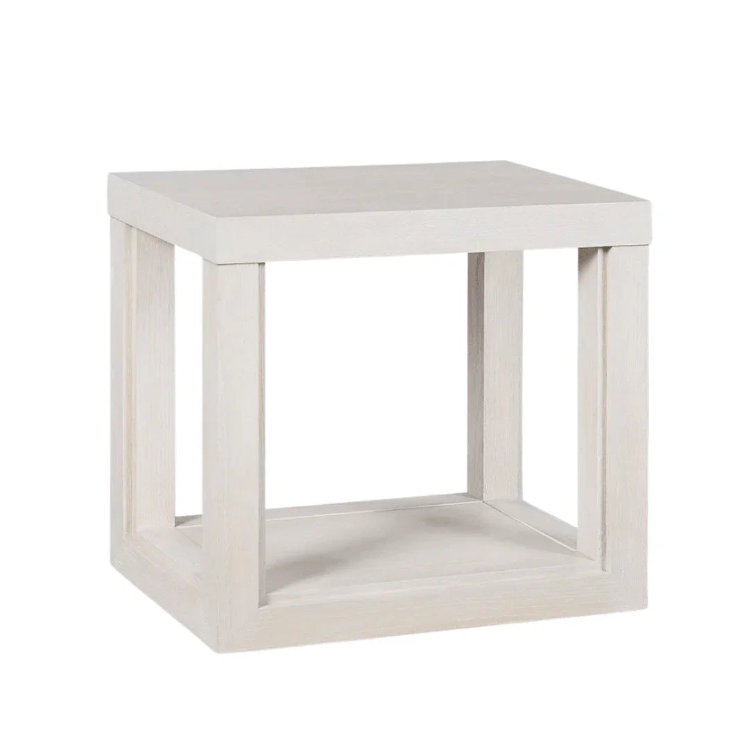 Oliver Home Horizon Side Table W/Shelf ACCENT TABLES