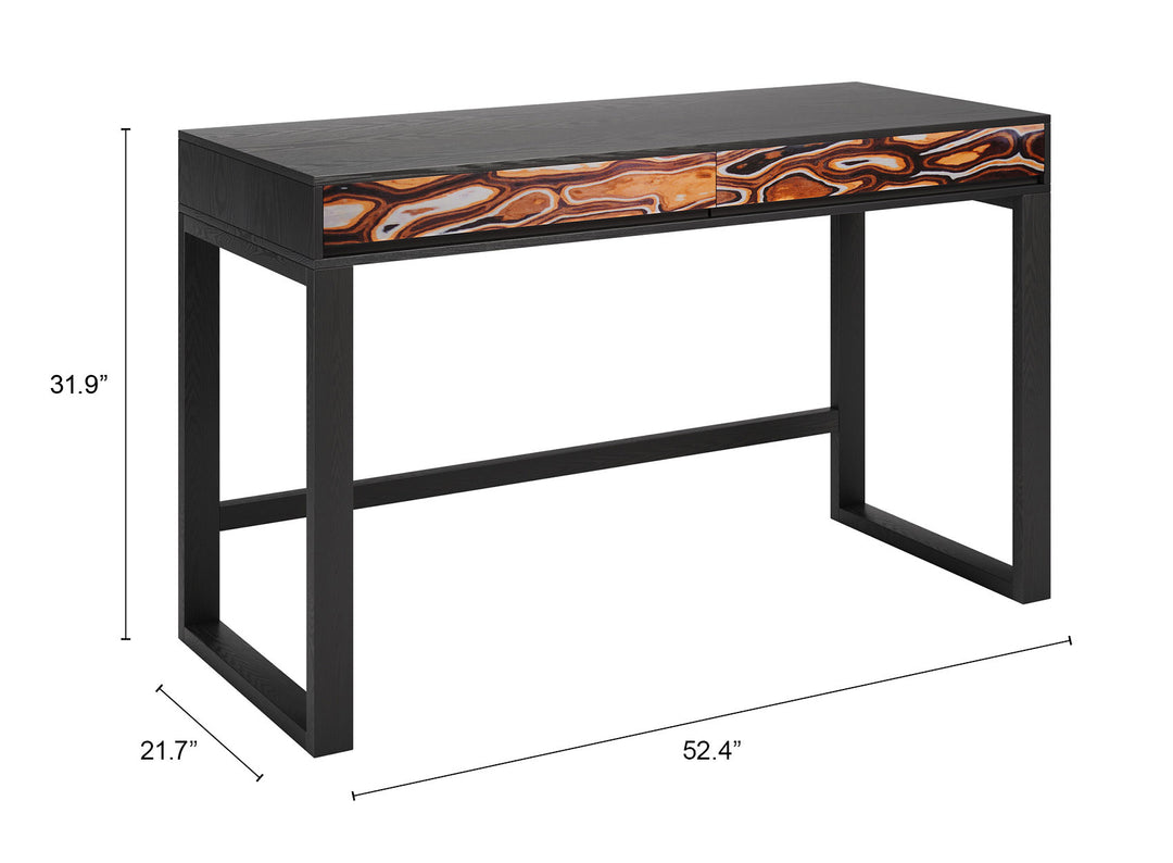 Aremi Desk Black - 111325