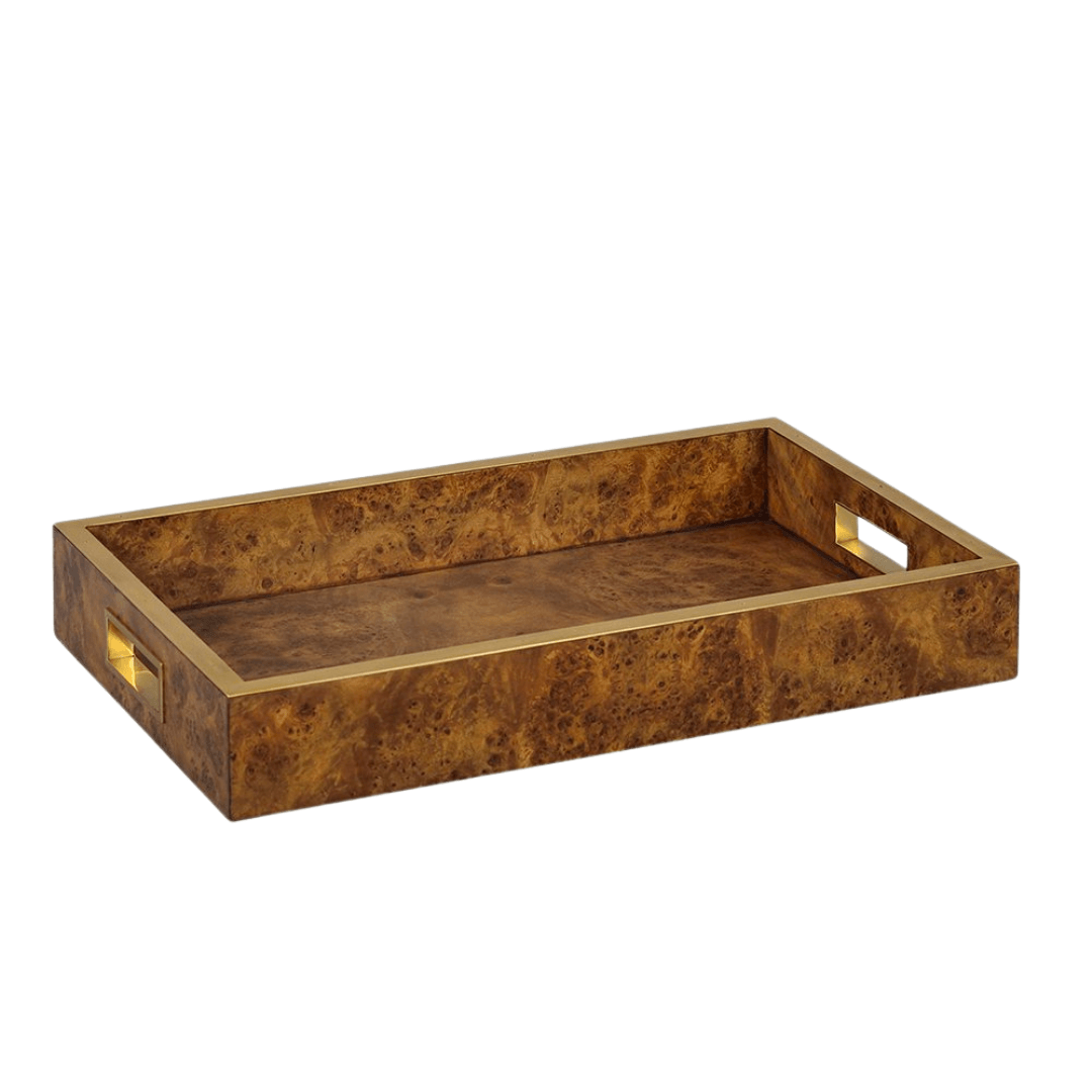 Oliver Home Tray Rectangle Medium Serving DECORATIVE TRAYS, PLATES, + BOWLS