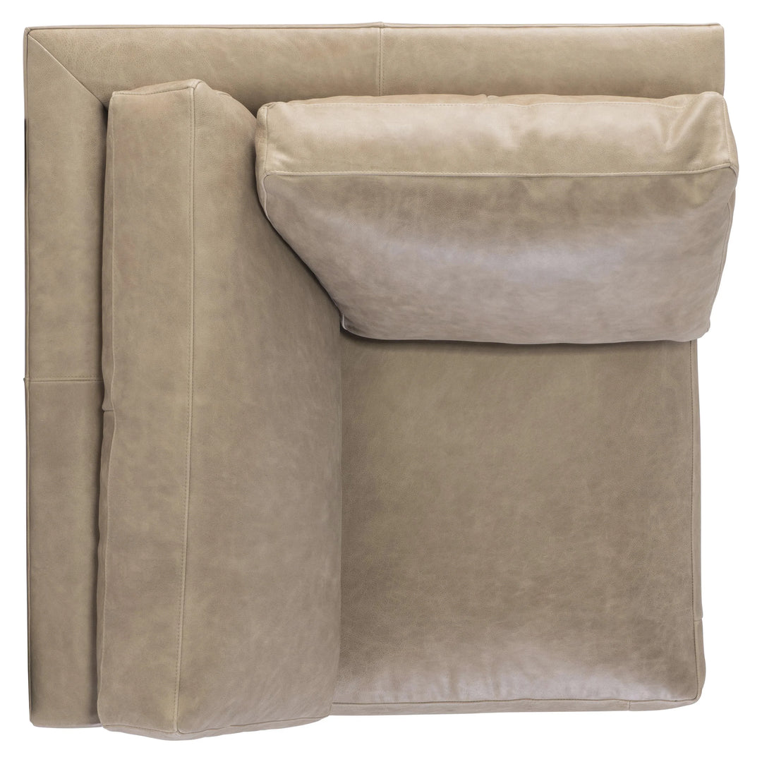 American Home Furniture Bernhardt Lars Leather Corner Chair