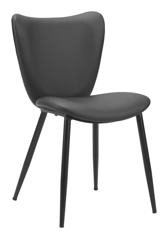 Zuo Prestige Dining Chair (Set of 2) Black DINING CHAIRS