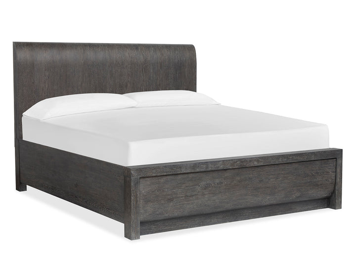 Kinsley Black Heron Queen Panel Bed - B5890-54