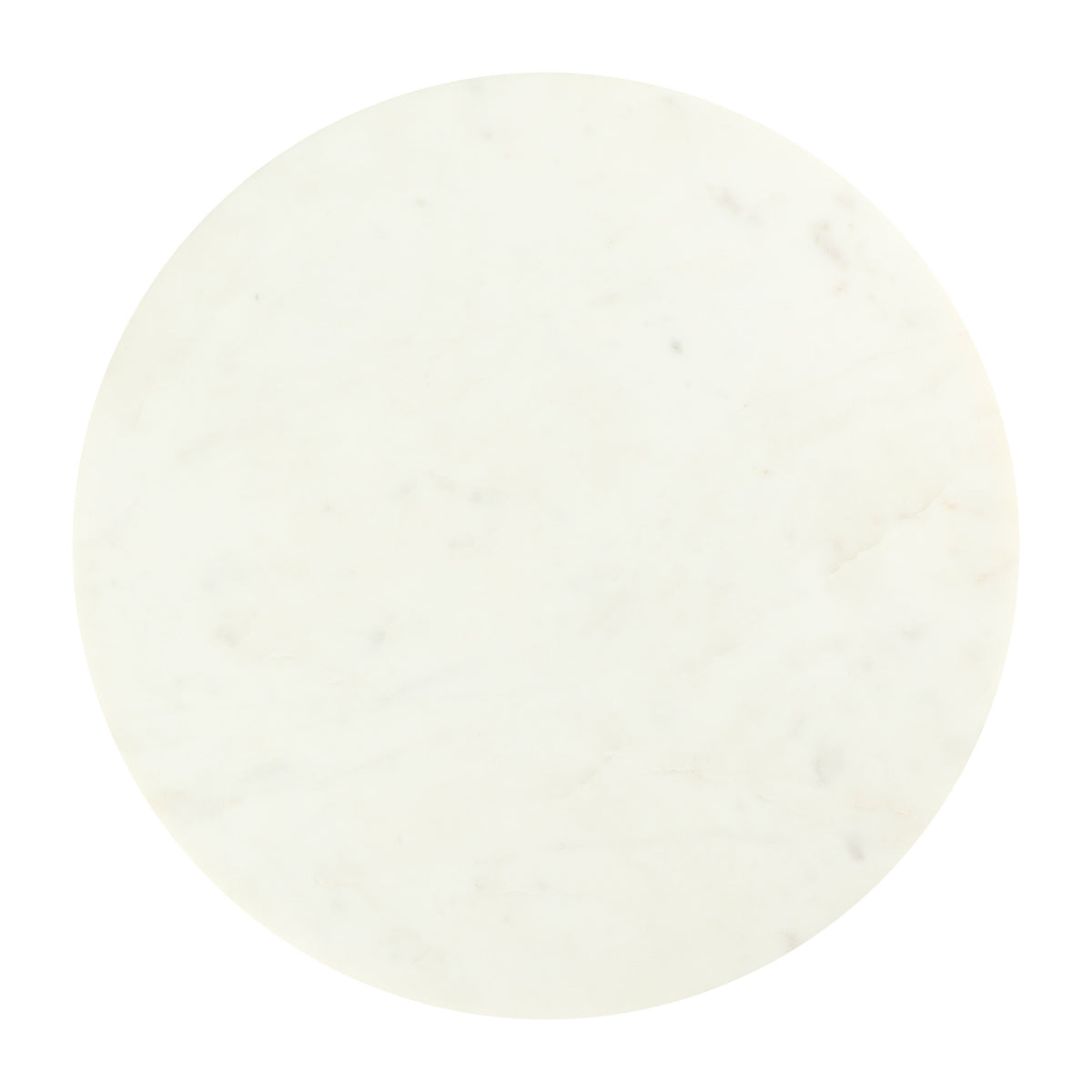 Lira Accent Table White & Gold - 110953