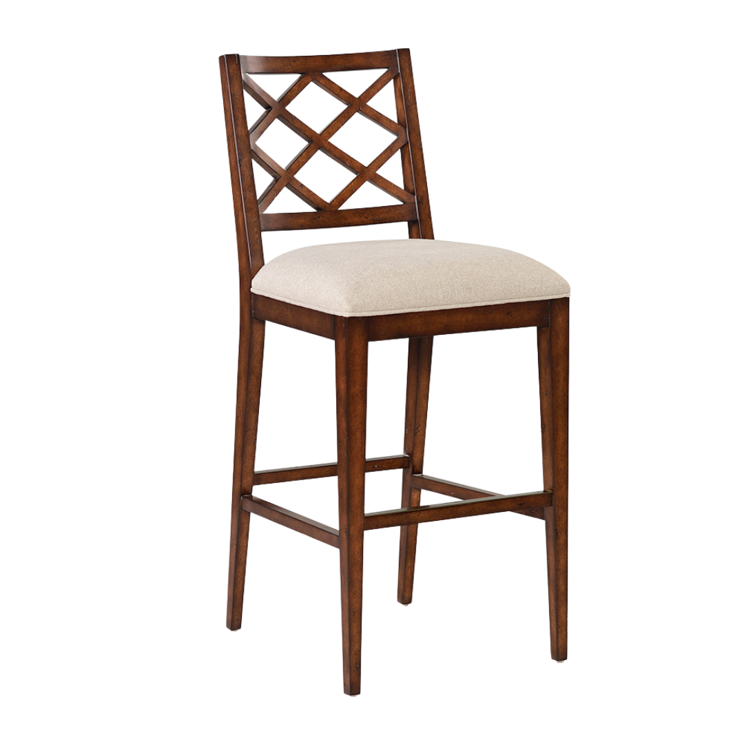 American Home Furniture | Oliver Home - Diamond Ii Bar Chair