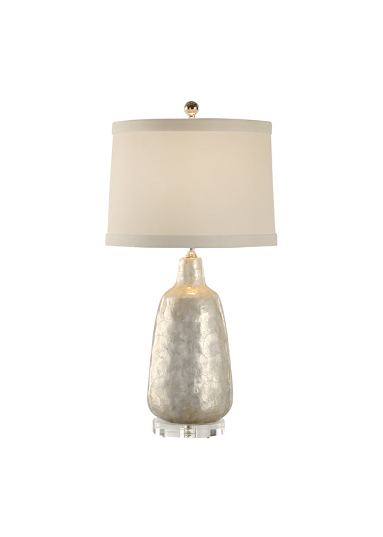 Shell Covered Urn Lamp - 13132
