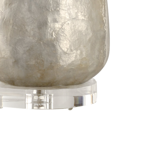 Shell Covered Urn Lamp - 13132