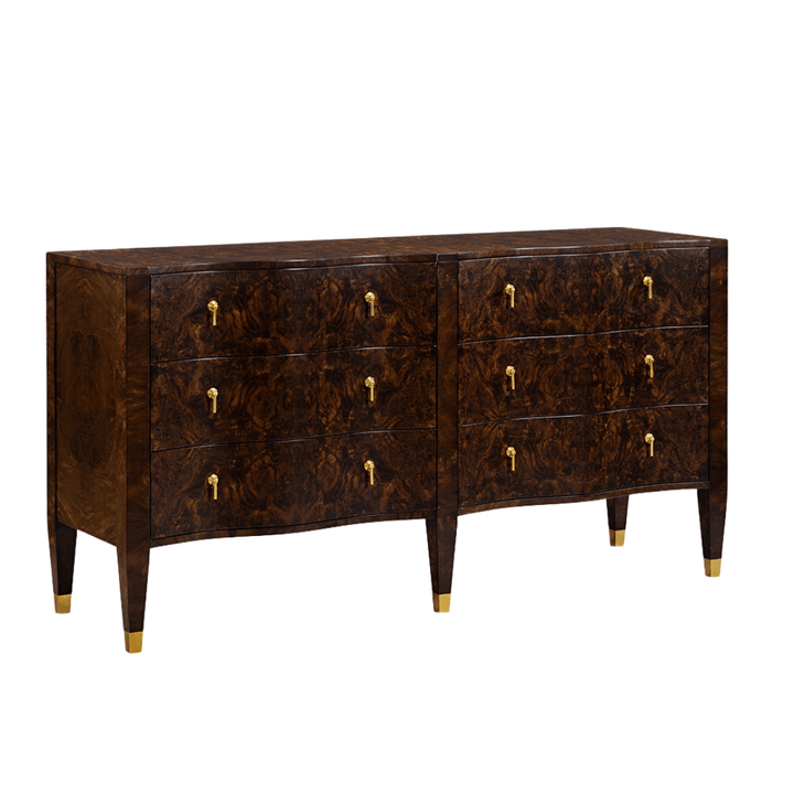 Serpentine Dresser - AmericanHomeFurniture