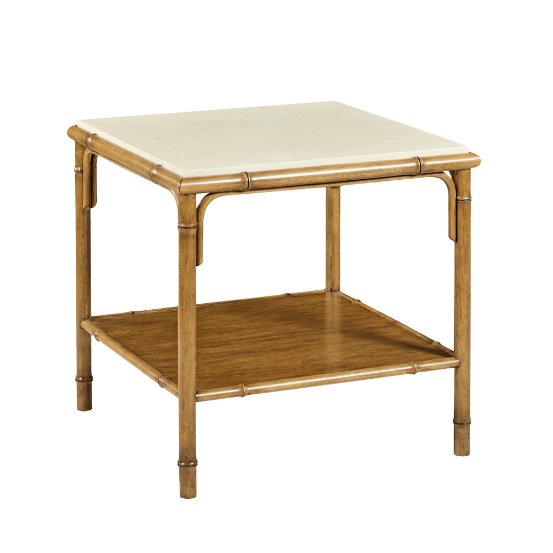 Oliver Home Bamboo Side Table ACCENT TABLES