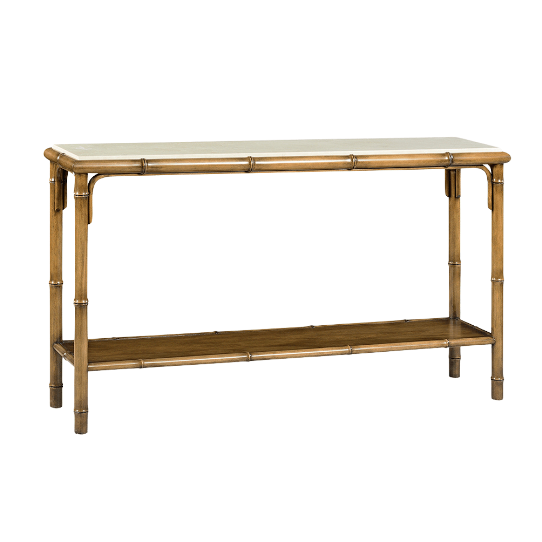 Oliver Home Bamboo Console Table CONSOLE TABLES