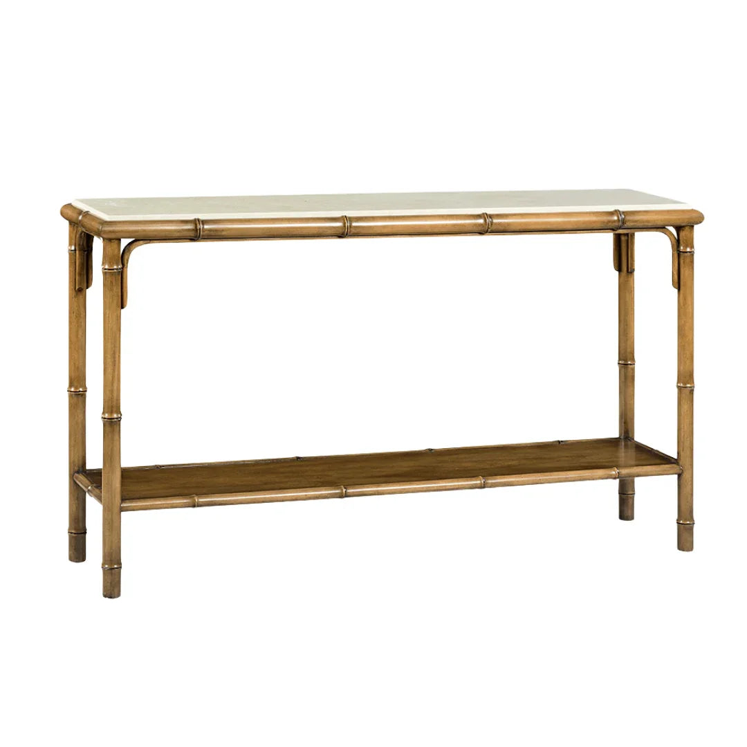 Oliver Home Bamboo Console Table CONSOLE TABLES