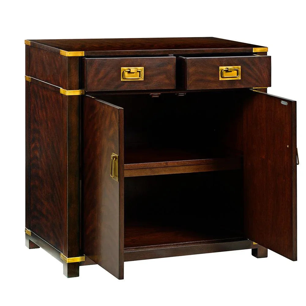 Campaign Ii Cabinet - AmericanHomeFurniture