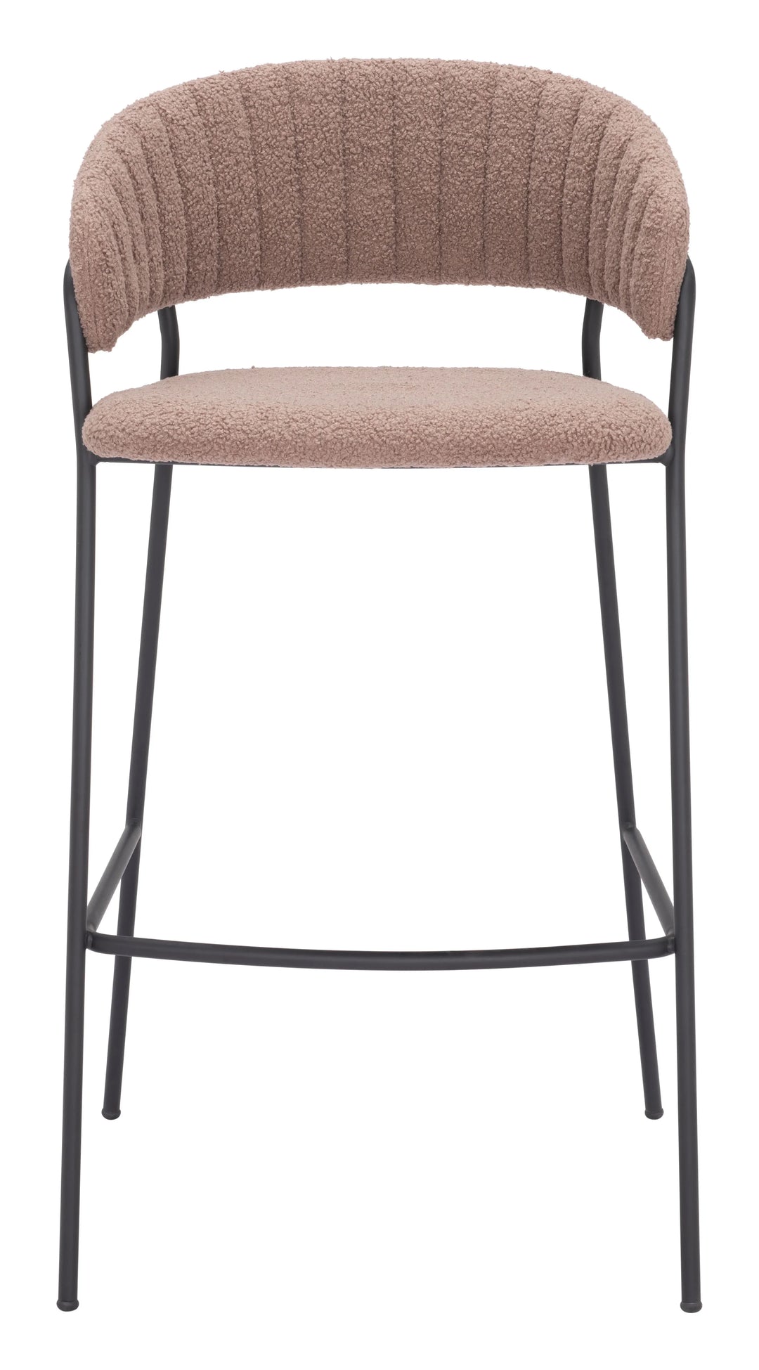 Josephine Barstool (Set of 2) Brown - AmericanHomeFurniture