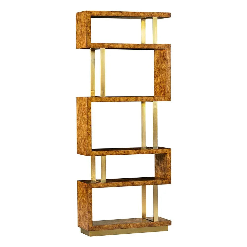 Oliver Home Anaheim Etagere BOOKCASES + SHELVES