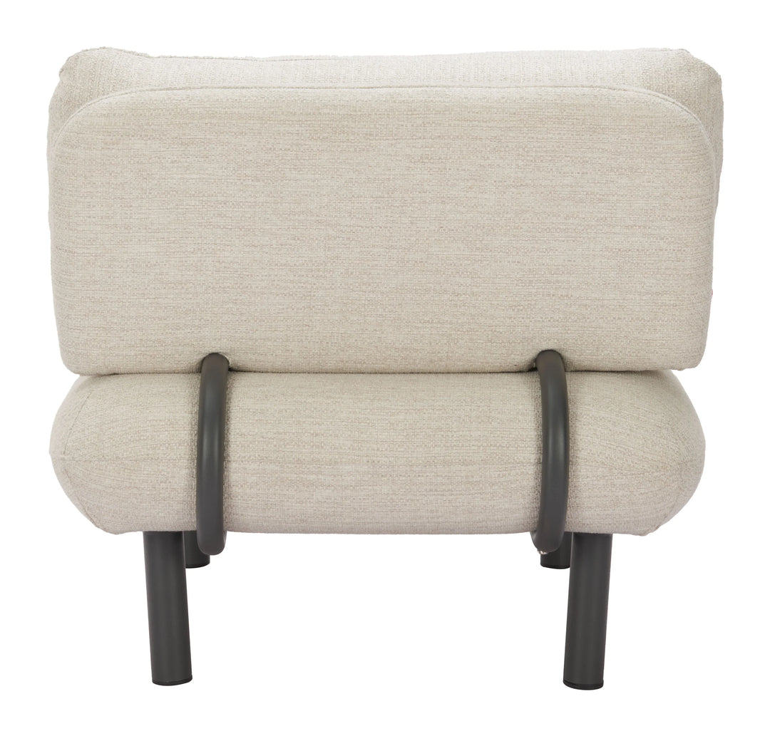 Aperto Accent Chair Beige - AmericanHomeFurniture