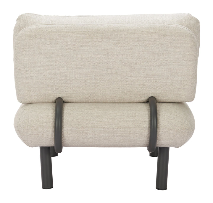 Aperto Accent Chair Beige - AmericanHomeFurniture
