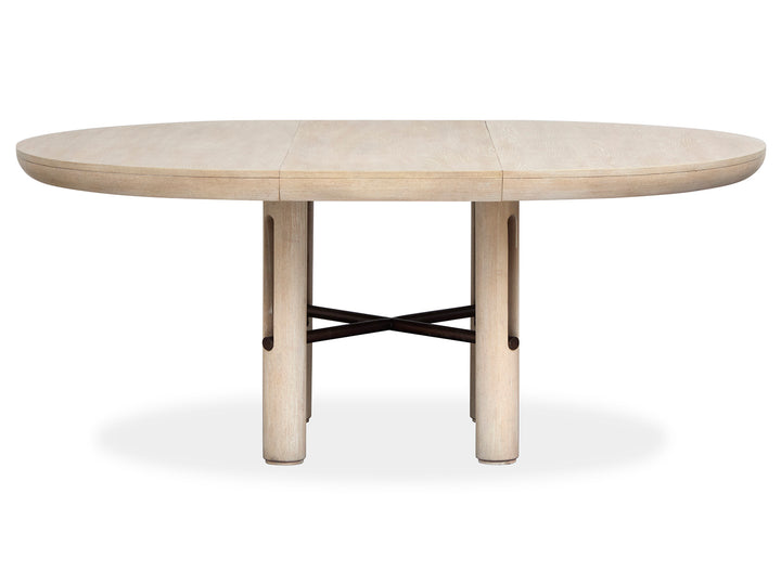 Sunset Cove Sanibel Brown Extendable Round Dining Table - D5783-24