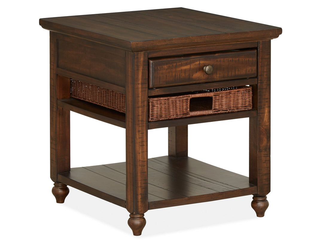 Cottage Lane Coffee Rectangular End Table - T3521-03