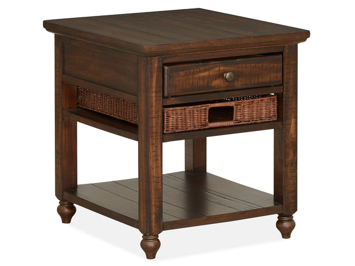 Cottage Lane Coffee Rectangular End Table - T3521-03