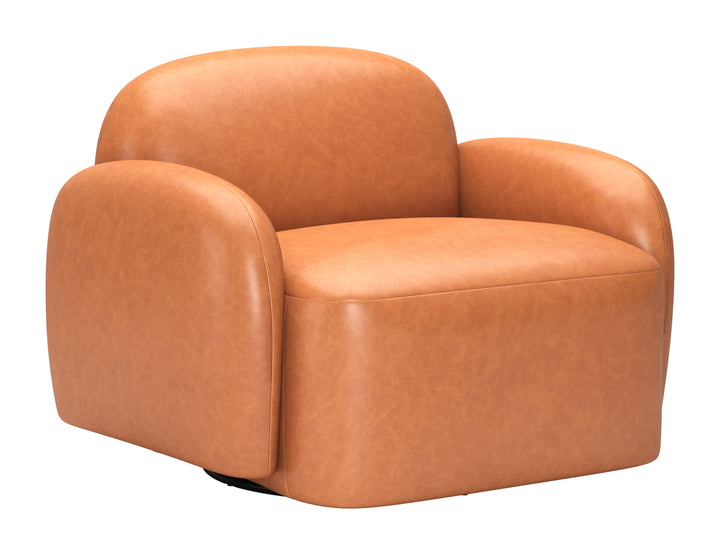 Cleo Swivel Chair Brown - 110892