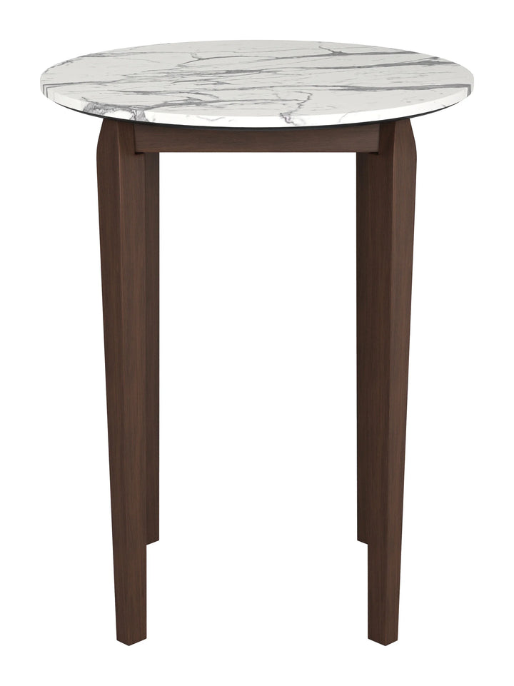 Vernon Bar Table White - AmericanHomeFurniture