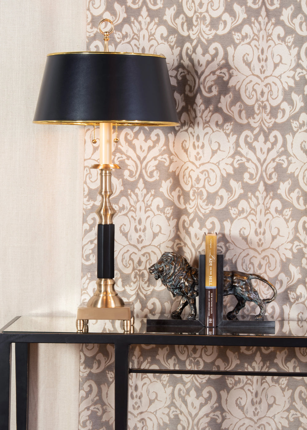 American Home Furniture Wildwood Candlestick Lamp