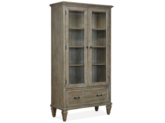 Lancaster Dovetail Grey Door Bookcase - H4352-22