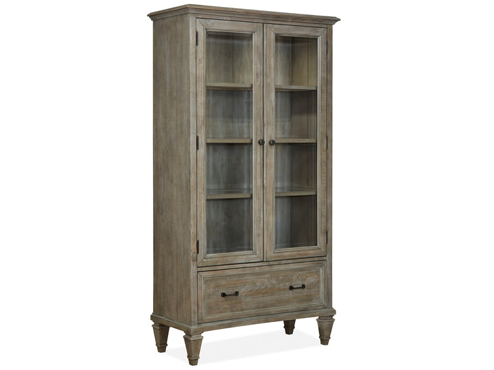 Lancaster Dovetail Grey Door Bookcase - H4352-22