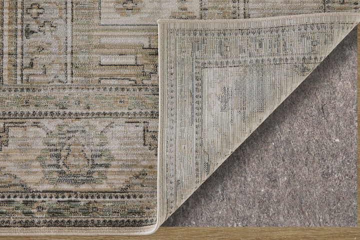 Rectangle/Beige-Green