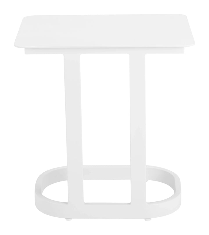Friss End Table White - AmericanHomeFurniture
