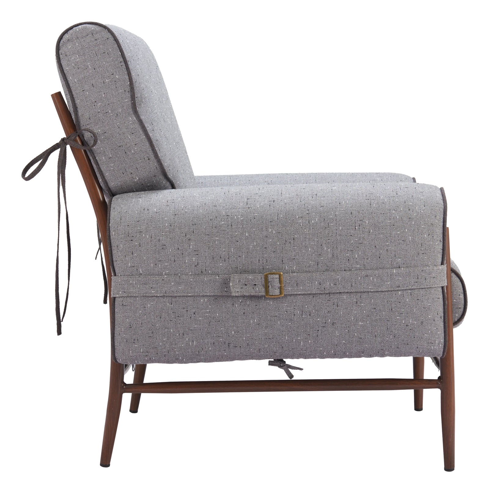 Zuo Klem Accent Chair Gray ACCENT + LOUNGE CHAIRS